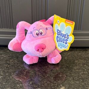 Nickelodeon Blue's Clues Magenta Pink Stuffed Animal